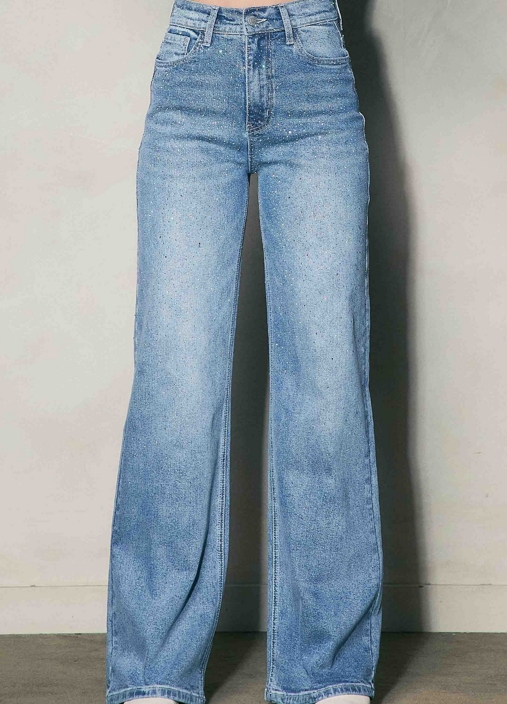 High Rise Starlight Wide-Leg Jean