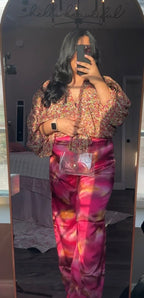 Sunset Tie Top