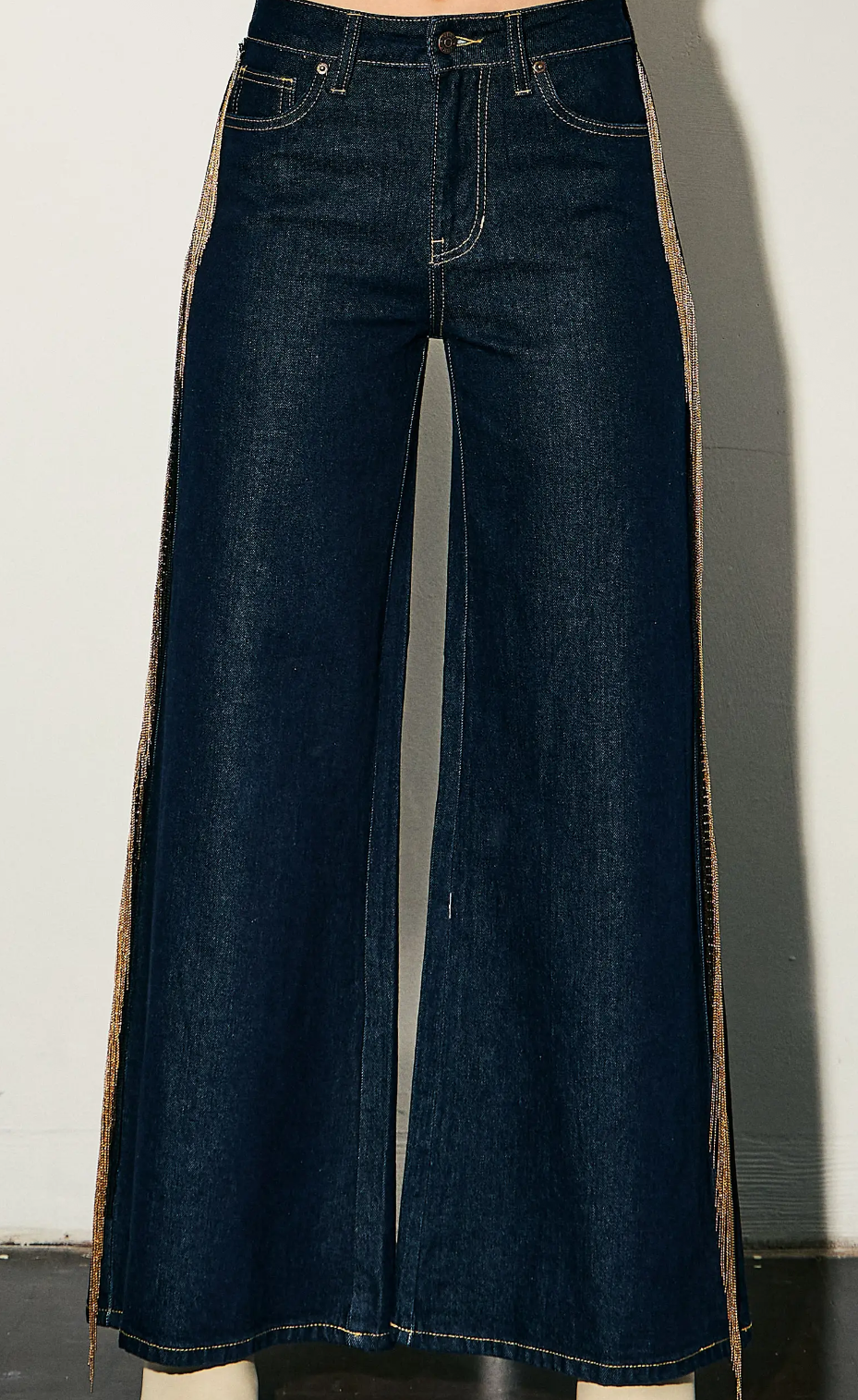 Midnight Fringe Jean