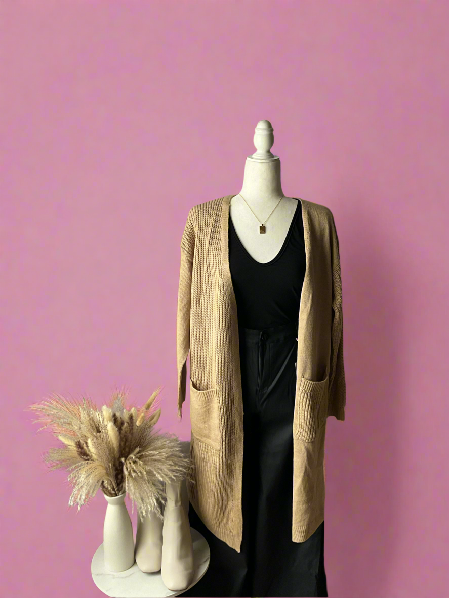 Cozy Beige Cardigan