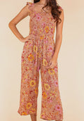 Floral Retro Jumpsuit