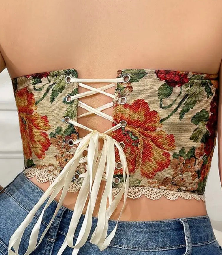 Wild Flower Corset