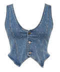 Rhinestone Rodeo Vest