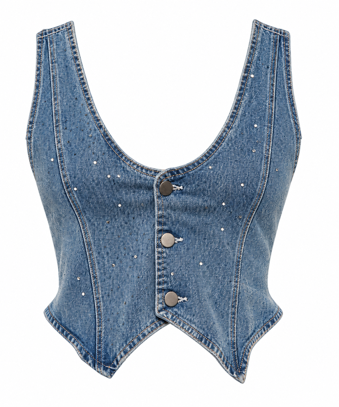 Rhinestone Rodeo Vest